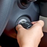 گیر کردن سوئیچ ماشین